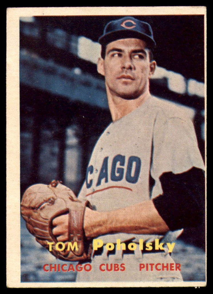 1957 Topps #235 Tom Poholsky EX