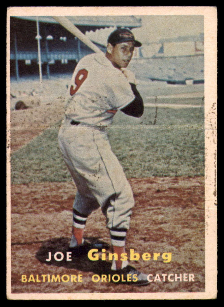 1957 Topps #236 Joe Ginsberg EX ID: 61370