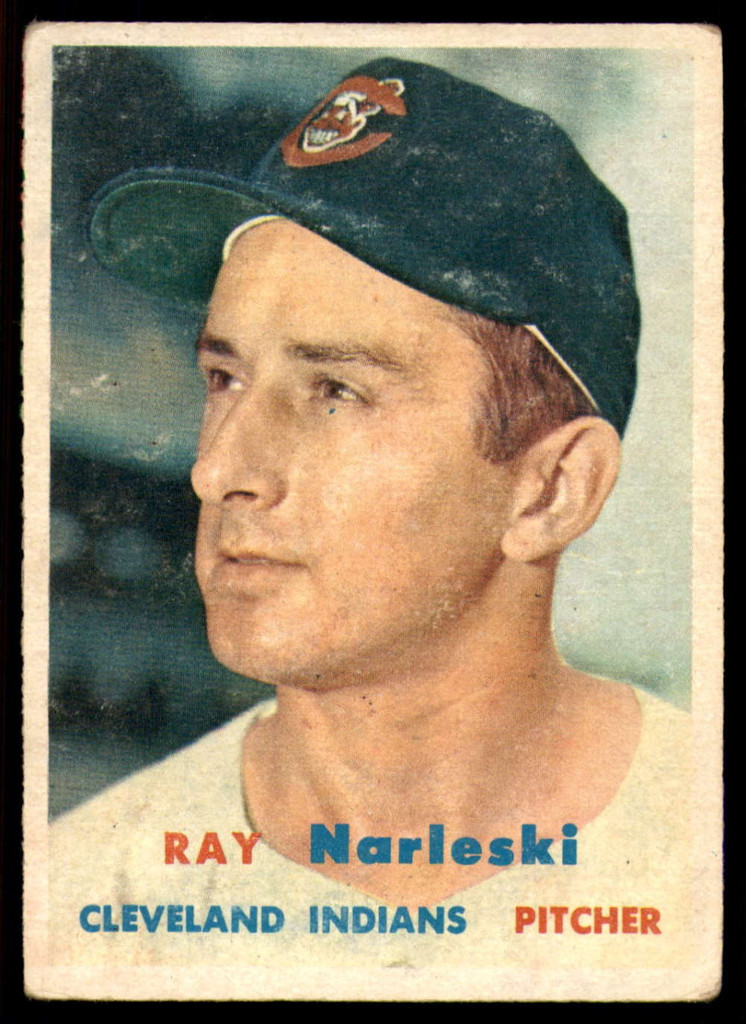 1957 Topps #144 Ray Narleski EX ID: 60630