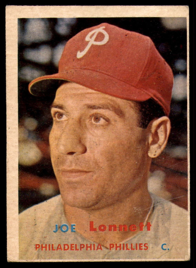 1957 Topps #241 Joe Lonnett EX RC Rookie