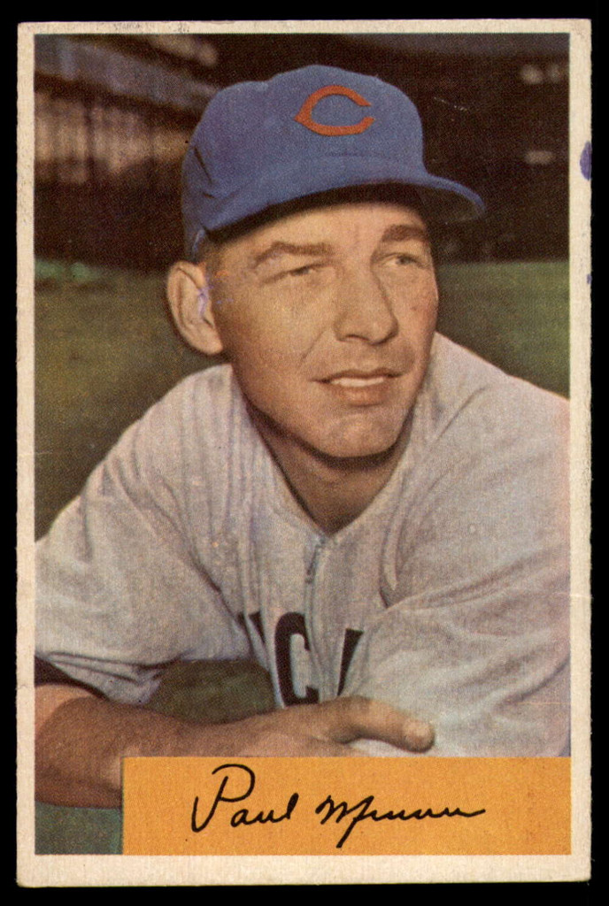 1954 Bowman #13 Paul Minner VG