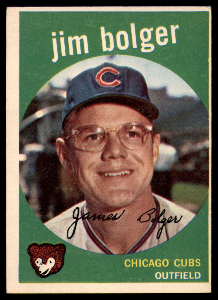 1959 Topps #29 Jim Bolger EX++ ID: 65603