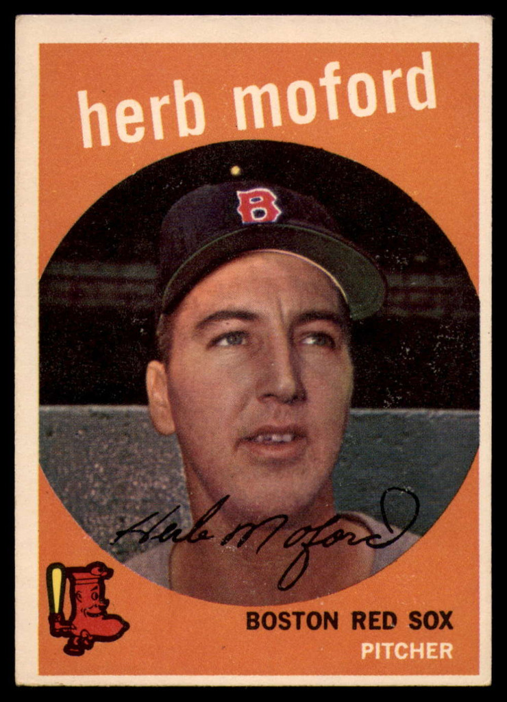 1959 Topps #91 Herb Moford EX++ RC Rookie ID: 66116