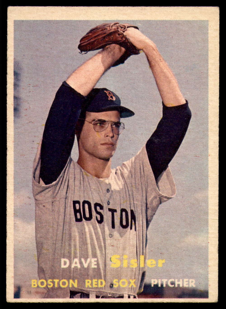 1957 Topps #56 Dave Sisler VG RC Rookie ID: 84909