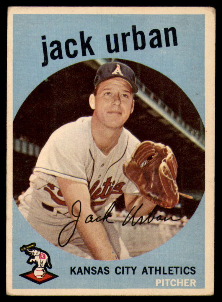 1959 Topps #18 Jack Urban EX++ ID: 65515