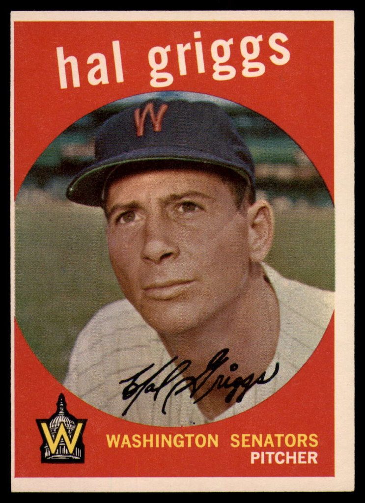 1959 Topps #434 Hal Griggs EX/NM ID: 69383