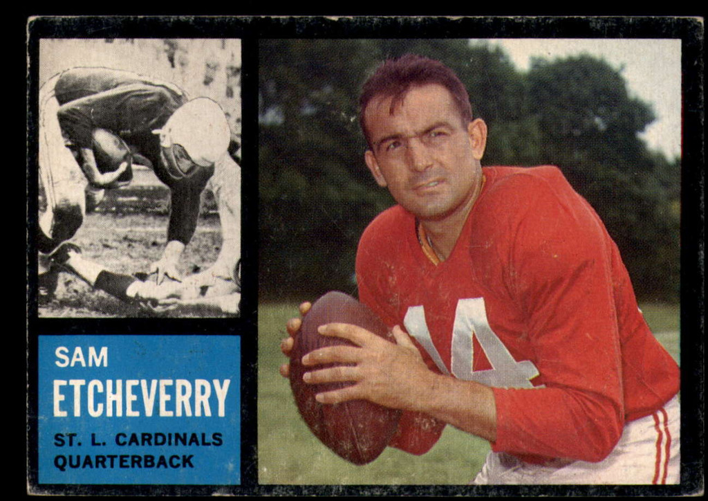 1962 Topps #139 Sam Etcheverry EX++