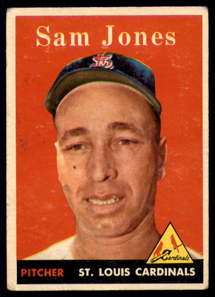 1958 Topps #287 Sam Jones VG/EX