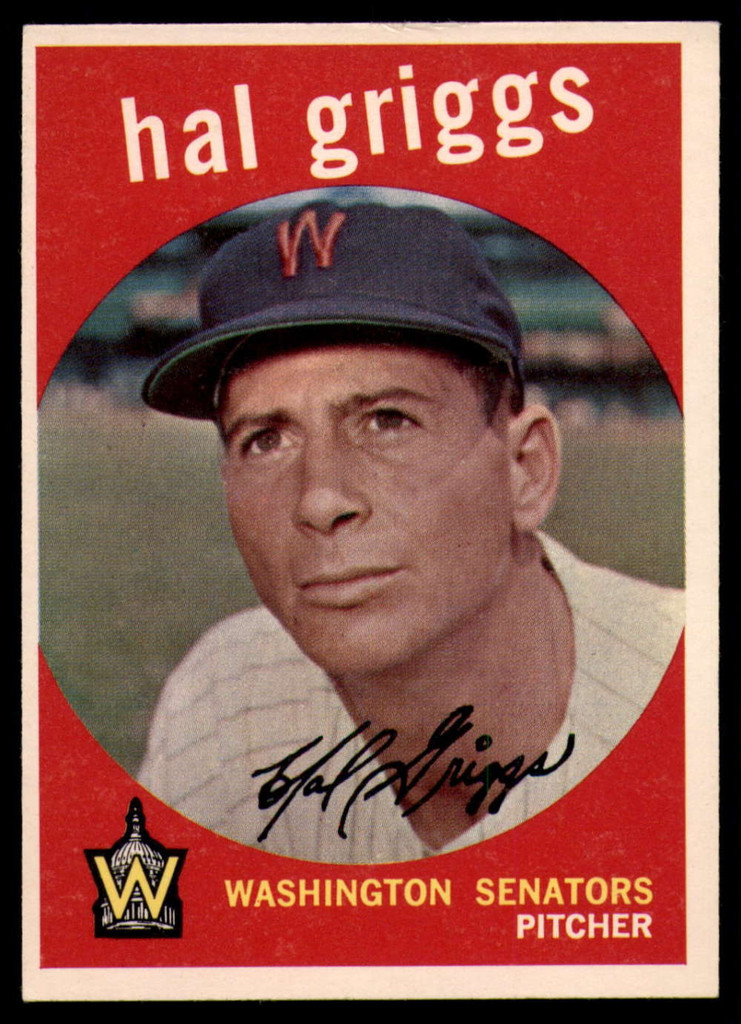 1959 Topps #434 Hal Griggs EX/NM ID: 69394