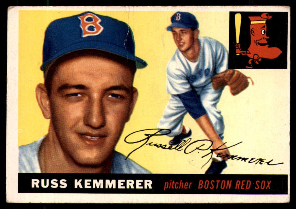 1955 Topps #18 Russ Kemmerer VG RC Rookie ID: 56347
