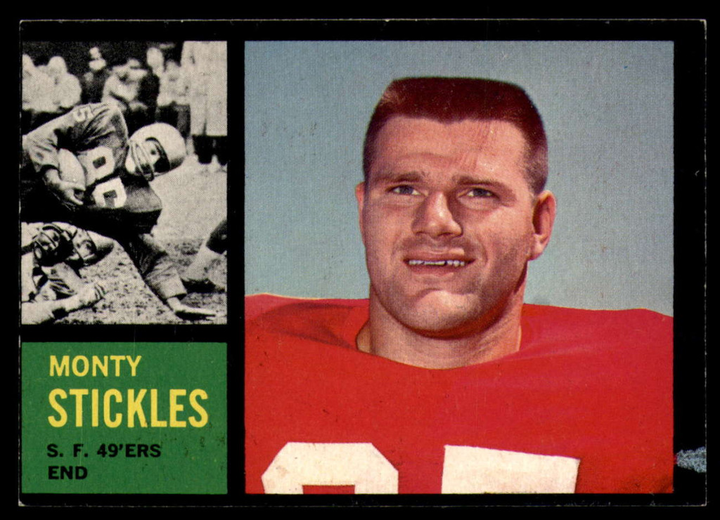 1962 Topps #155 Monty Stickles EX/NM  ID: 83757