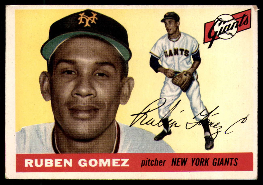 1955 Topps #71 Ruben Gomez VG ID: 56639
