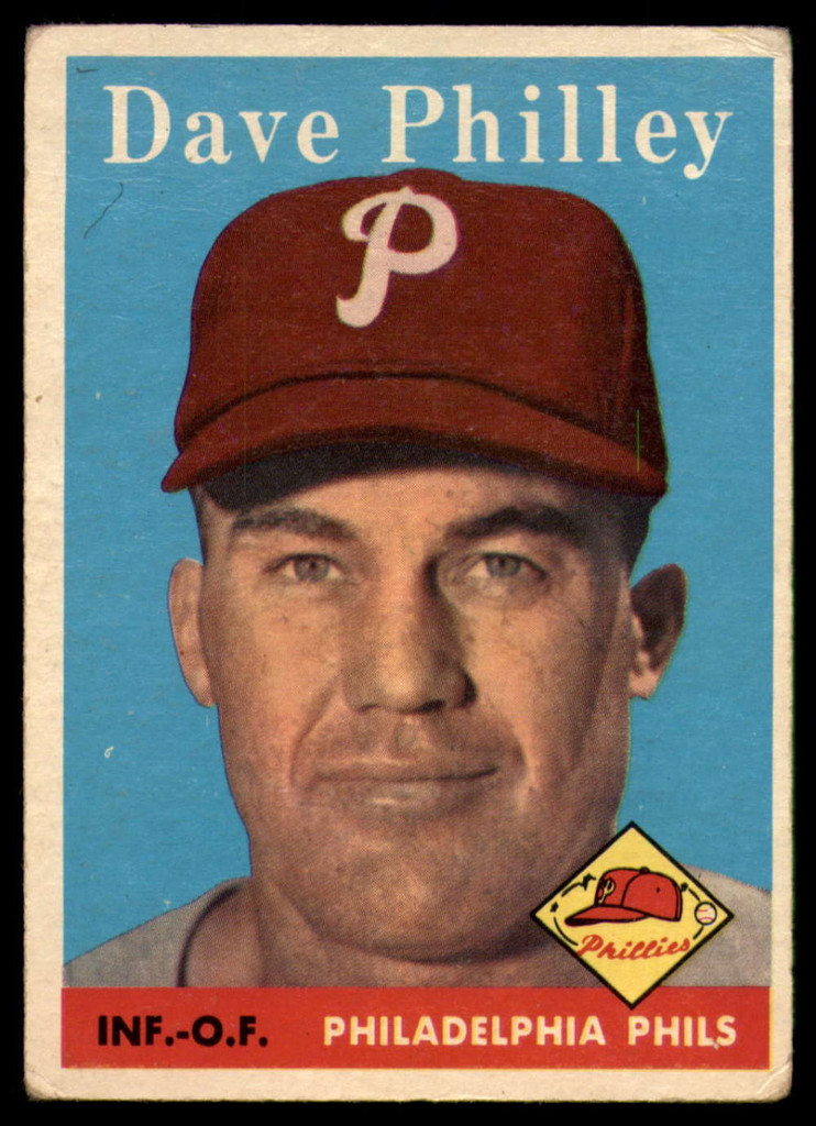 1958 Topps #116 Dave Philley UER VG/EX ID: 63040
