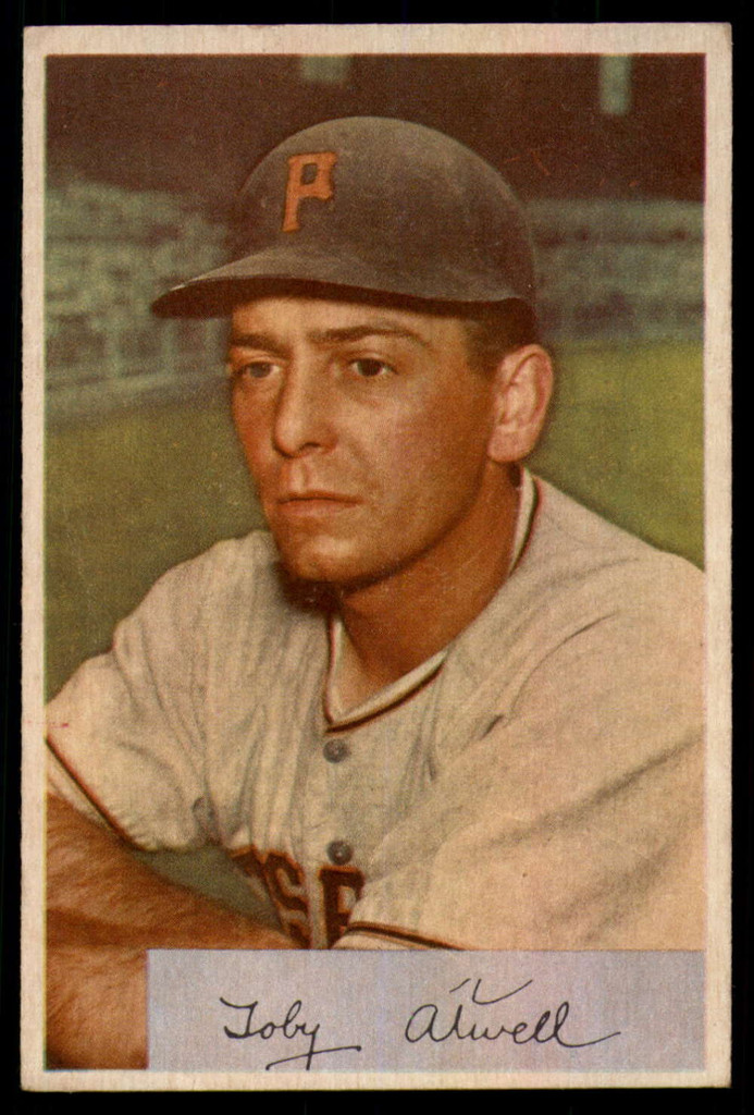 1954 Bowman #123 Toby Atwell VG ID: 54097