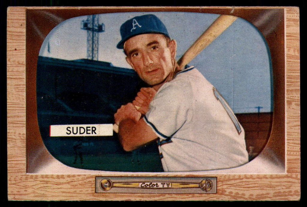 1955 Bowman #6 Pete Suder VG