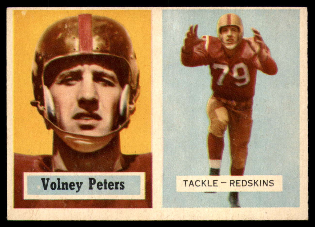 1957 Topps #84 Volney Peters EX/NM ID: 72546