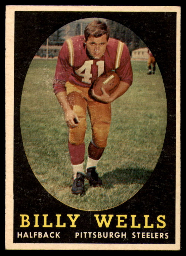 1958 Topps #49 Billy Wells UER EX/NM  ID: 81511