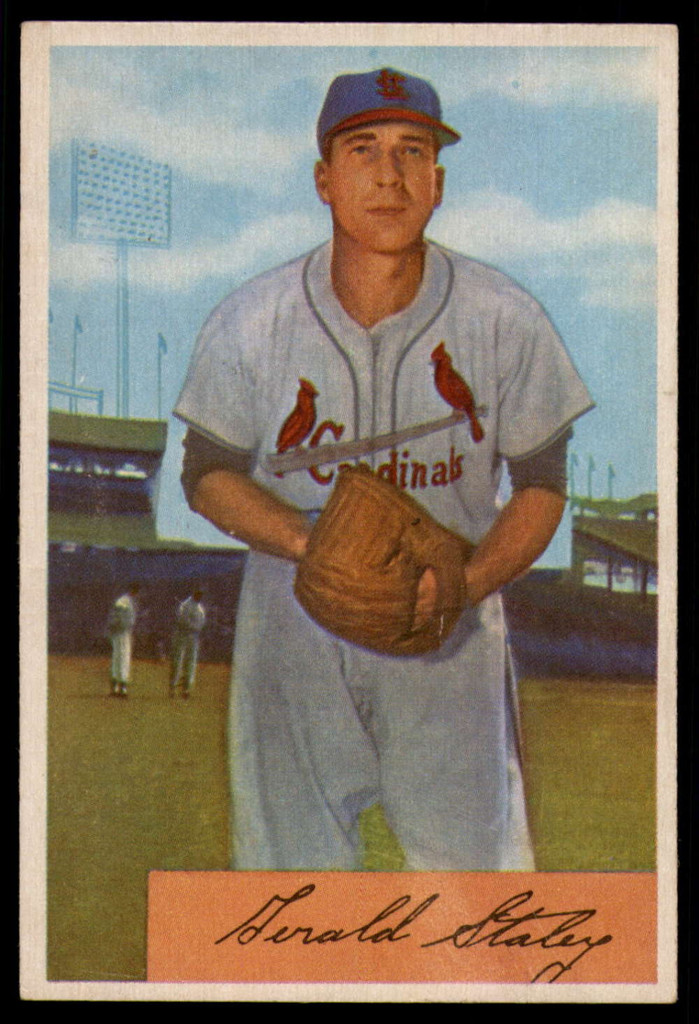 1954 Bowman #14 Jerry Staley VG