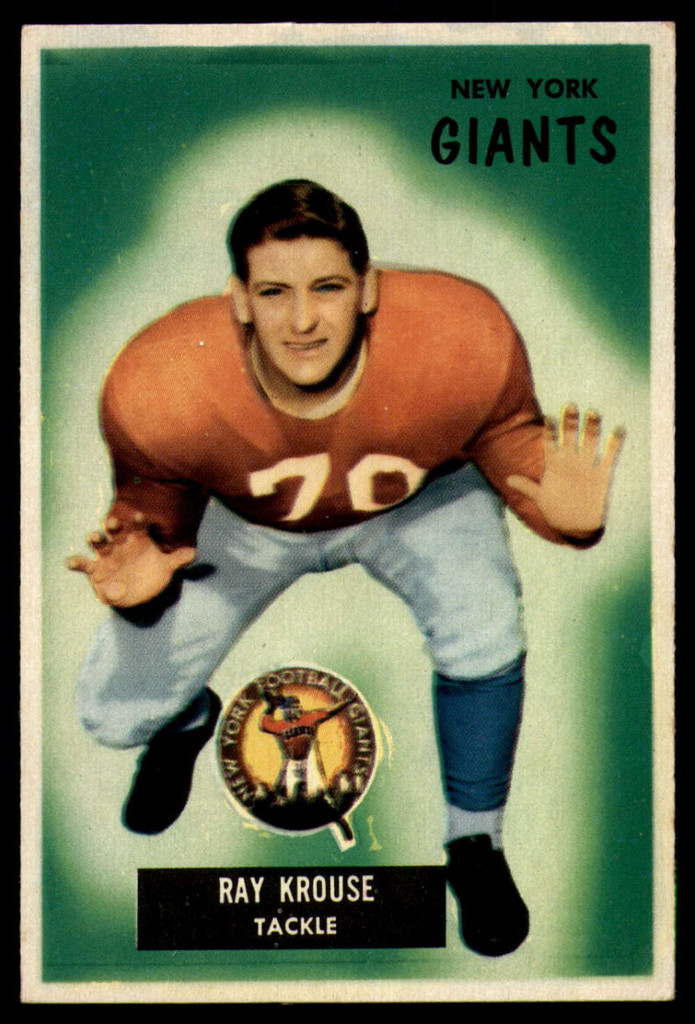 1955 Bowman #51 Ray Krouse EX++ RC Rookie ID: 70568