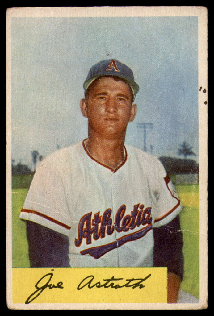 1954 Bowman #131 Joe Astroth G/VG ID: 80040