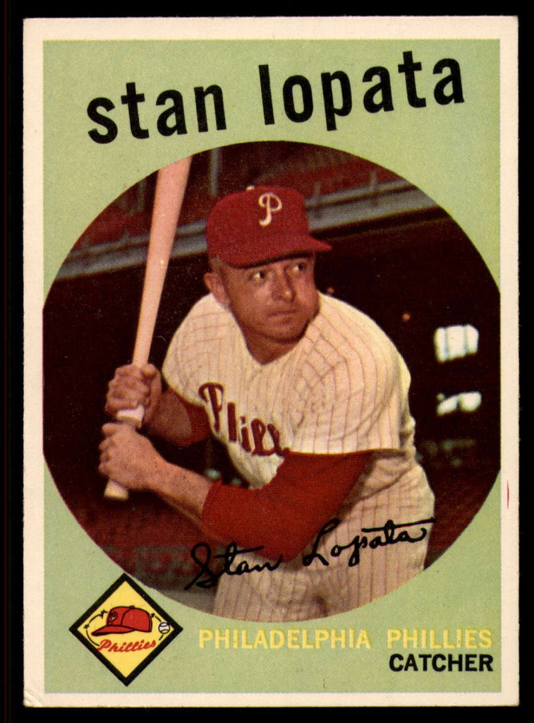 1959 Topps #412 Stan Lopata EX/NM ID: 69059