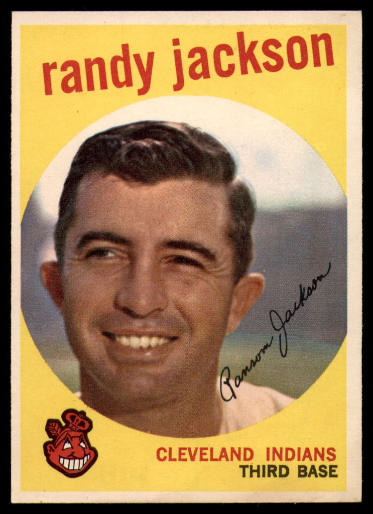 1959 Topps #394 Randy Jackson EX/NM ID: 68821