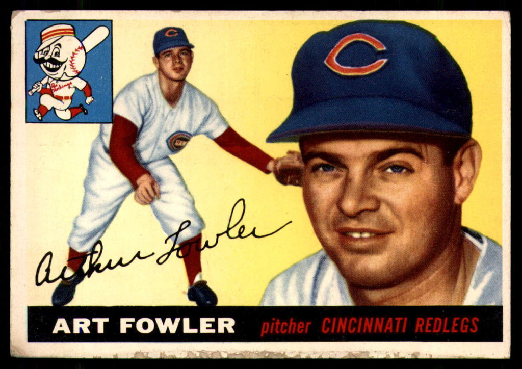 1955 Topps #3 Art Fowler VG RC Rookie ID: 56284