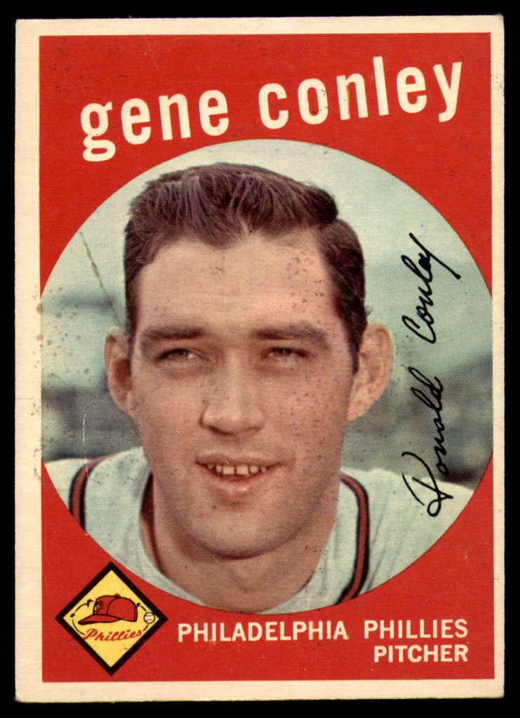 1959 Topps #492 Gene Conley EX/NM ID: 69855