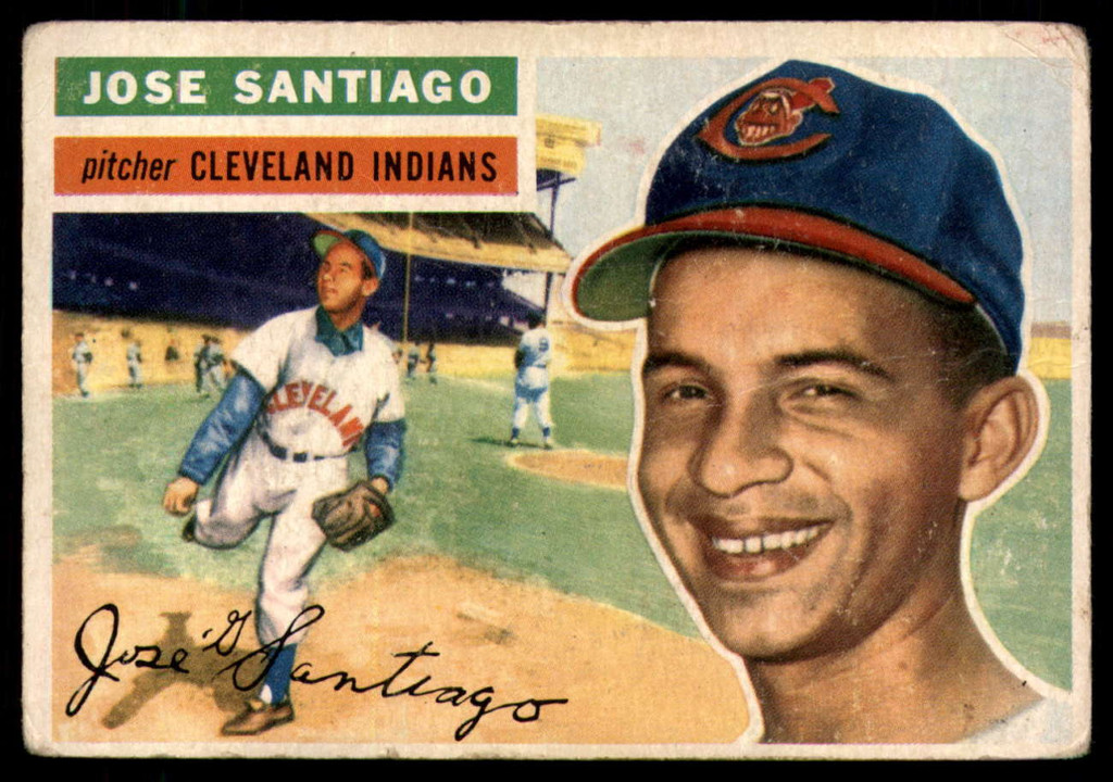 1956 Topps #59 Jose Santiago VG RC Rookie ID: 58361