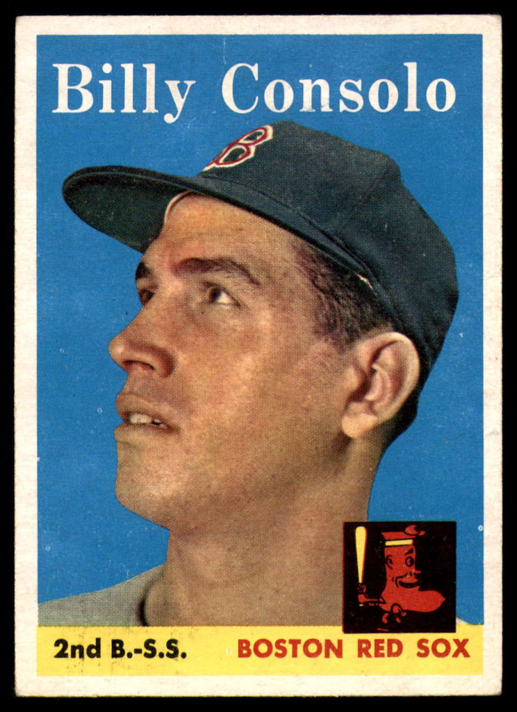 1958 Topps #148 Billy Consolo UER VG ID: 63236