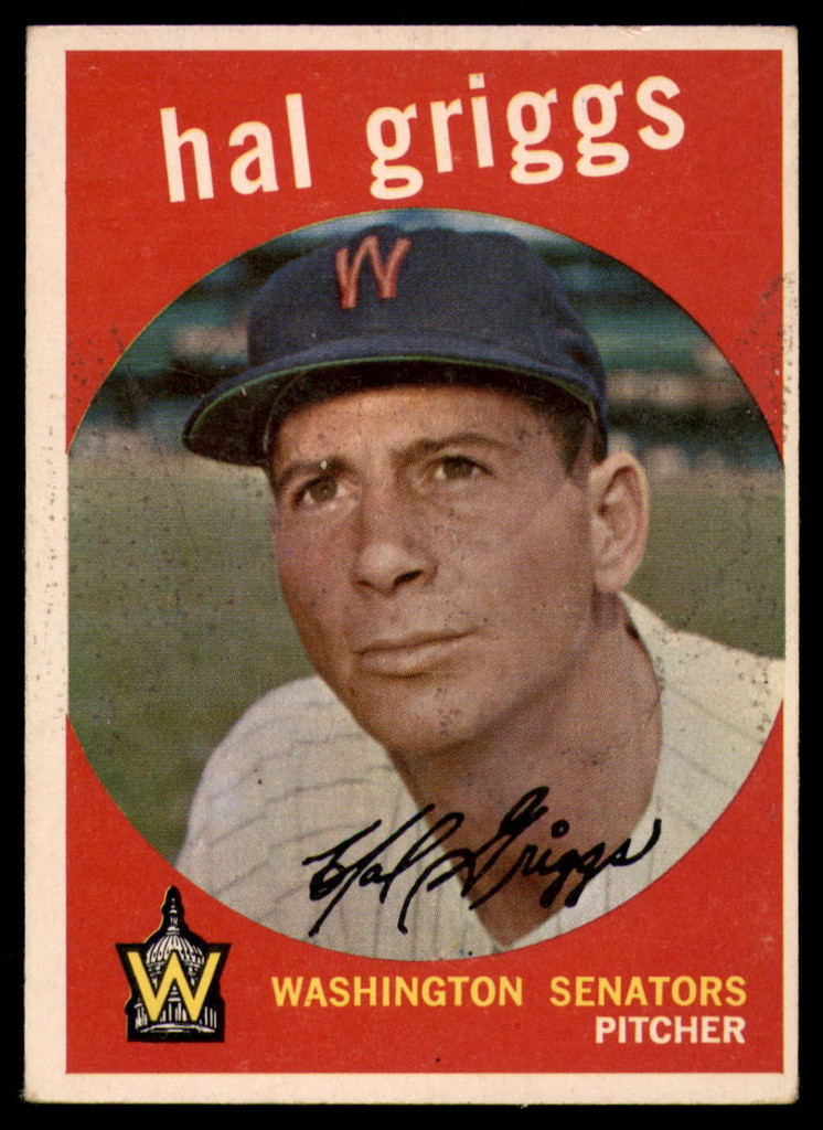 1959 Topps #434 Hal Griggs EX++ ID: 69385