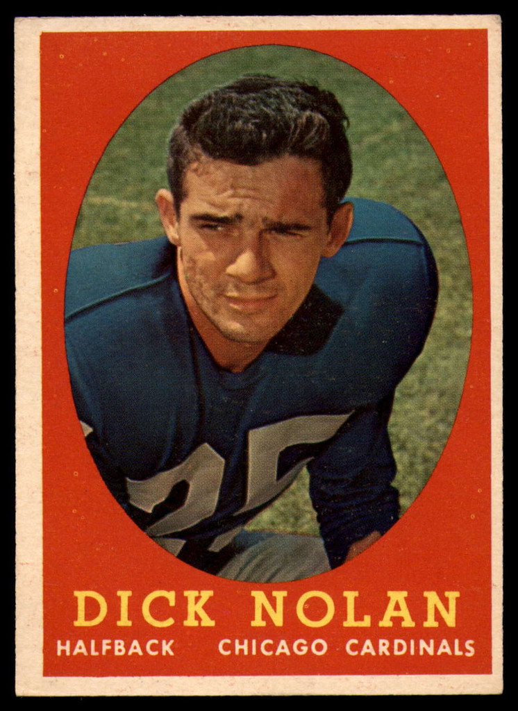 1958 Topps #131 Dick Nolan EX++ RC Rookie ID: 84269