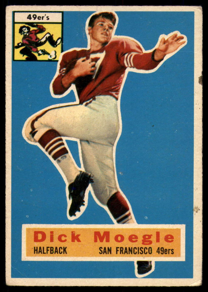 1956 Topps #14 Dick Moegle VG ID: 71992
