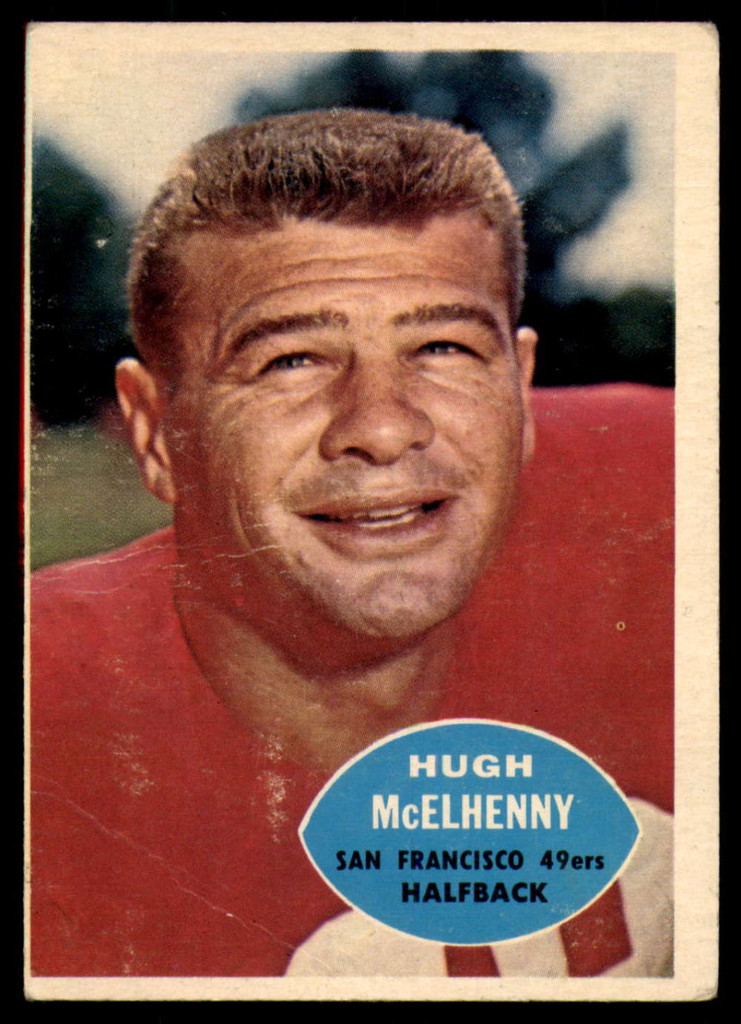 1960 Topps #116 Hugh McElhenny VG ID: 74323