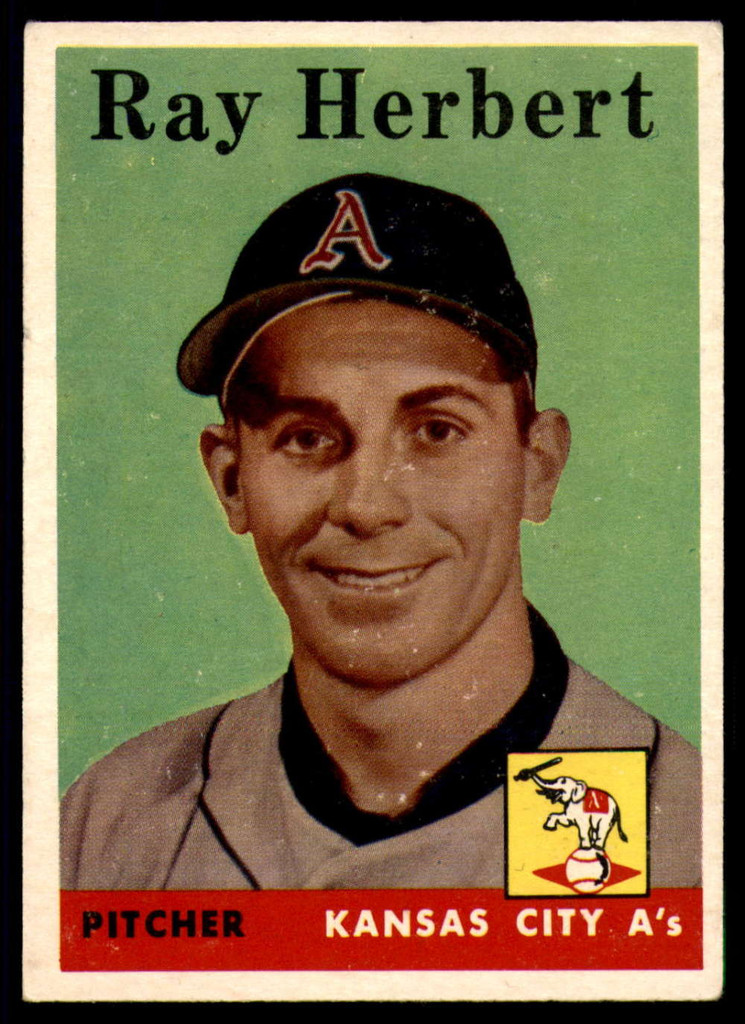 1958 Topps #379 Ray Herbert VG ID: 64343