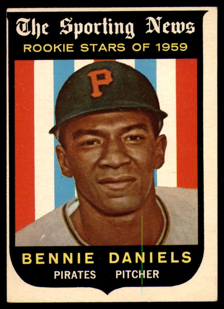 1959 Topps #122 Bennie Daniels RS EX++ ID: 66407