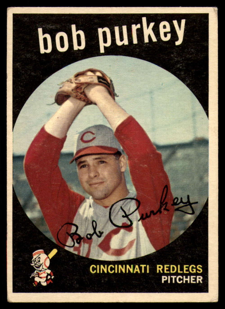 1959 Topps #506 Bob Purkey EX++ ID: 69991