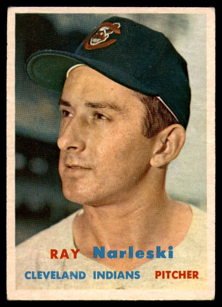 1957 Topps #144 Ray Narleski VG Very Good  ID: 94610