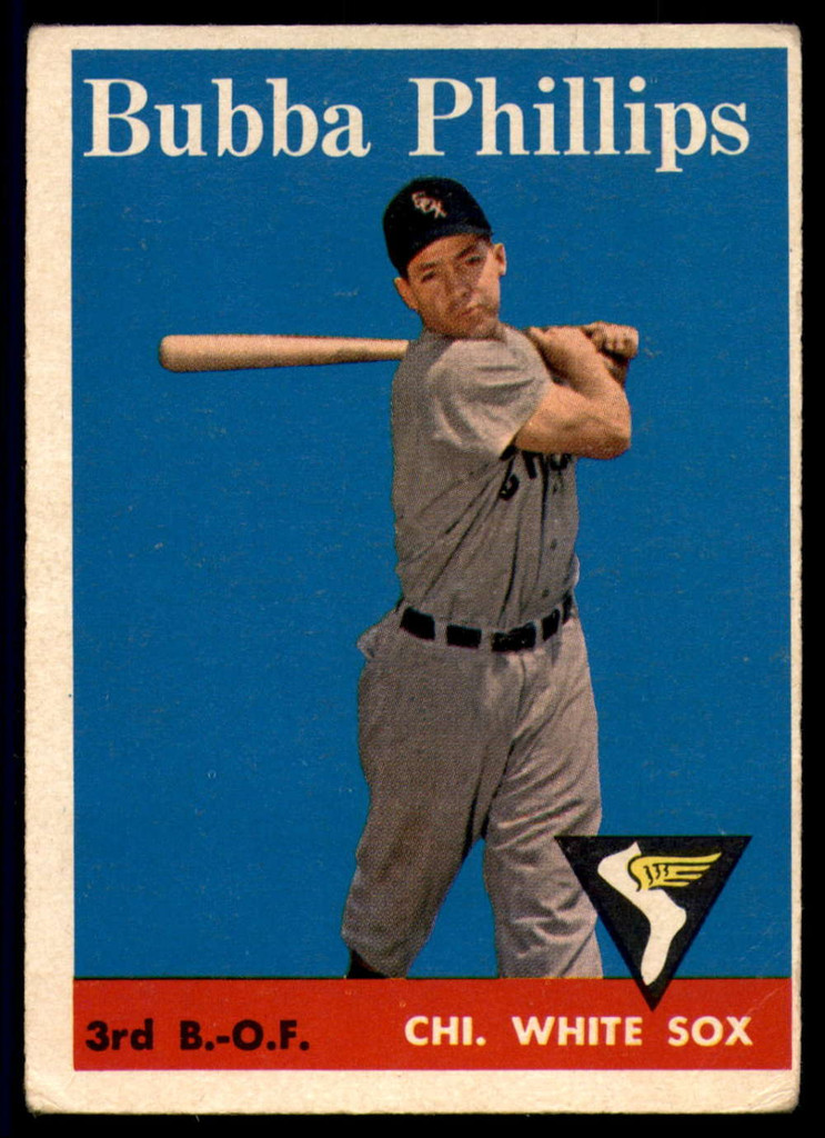 1958 Topps #212 Bubba Phillips VG ID: 63642