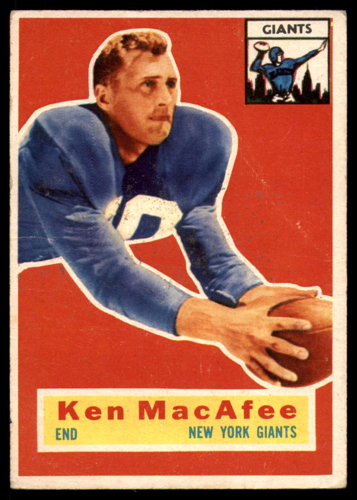 1956 Topps #65 Ken MacAfee VG ID: 72092