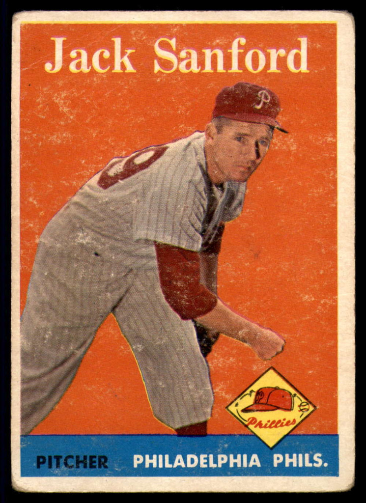 1958 Topps #264 Jack Sanford VG