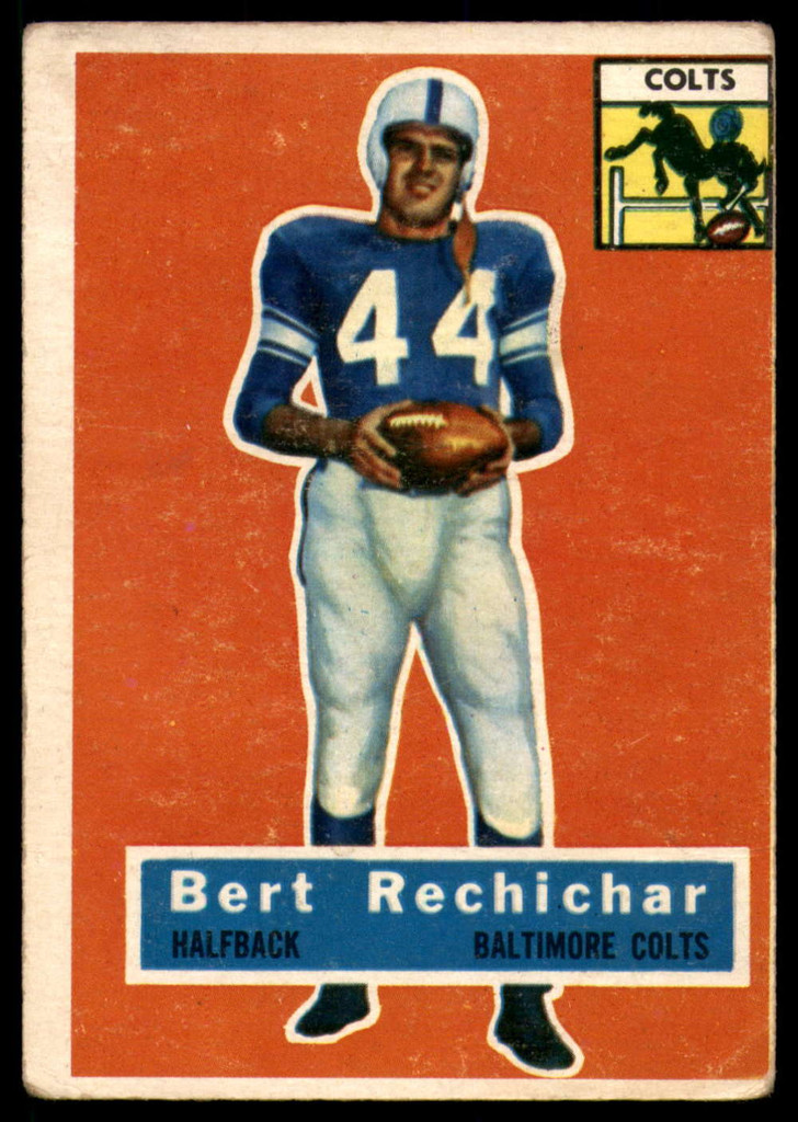 1956 Topps #84 Bert Rechichar VG ID: 72145