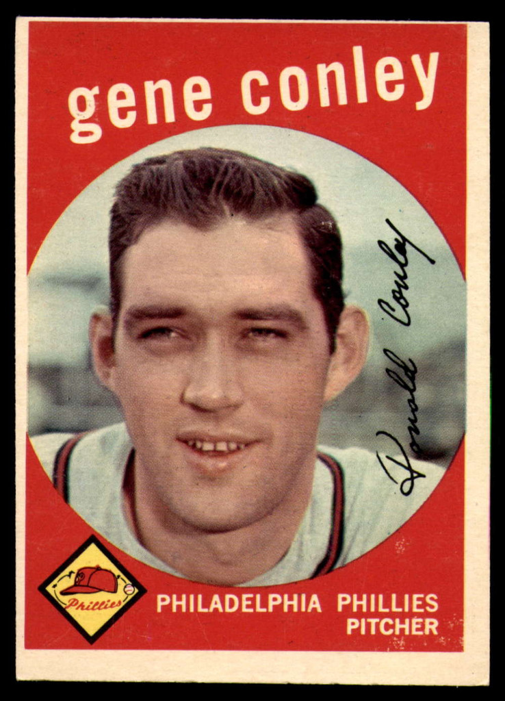 1959 Topps #492 Gene Conley EX++ ID: 69860