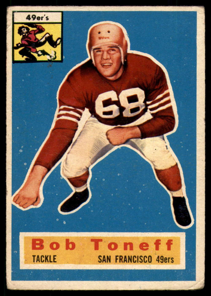 1956 Topps #98 Bob Toneff VG ID: 72166