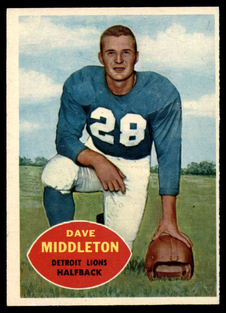 1960 Topps #43 Dave Middleton NM+  ID: 91882