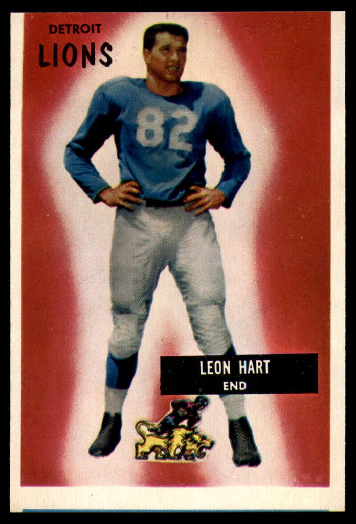 1955 Bowman #19 Leon Hart EX
