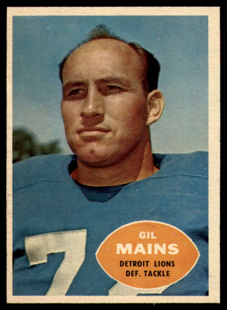 1960 Topps #49 Gil Mains NM+ RC Rookie ID: 91889
