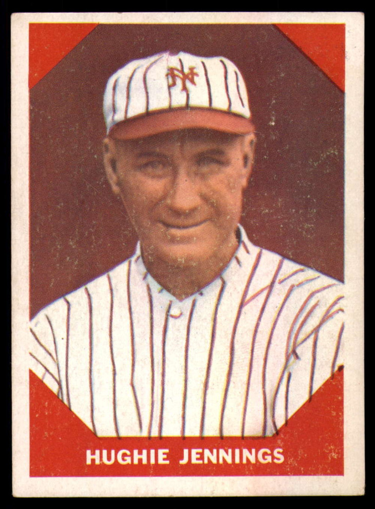 1960 Fleer #67 Hughie Jennings EX++ ID: 53512