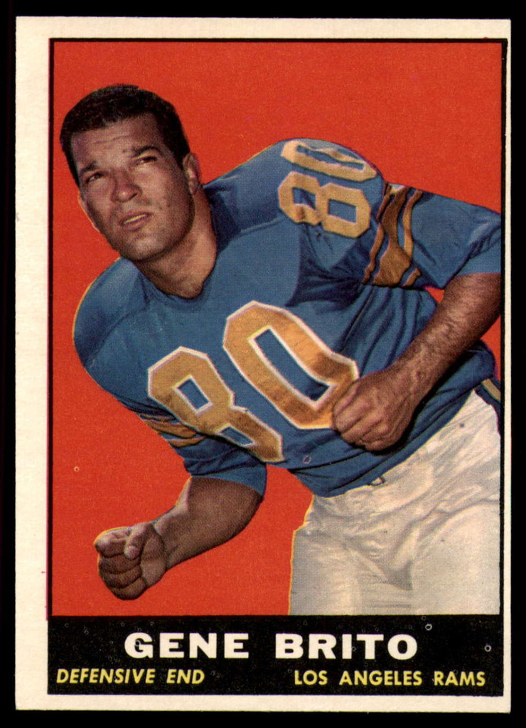 1961 Topps #54 Gene Brito EX/NM ID: 75014