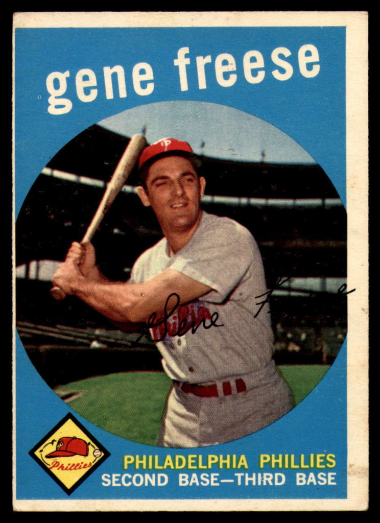 1959 Topps #472 Gene Freese EX ID: 69683